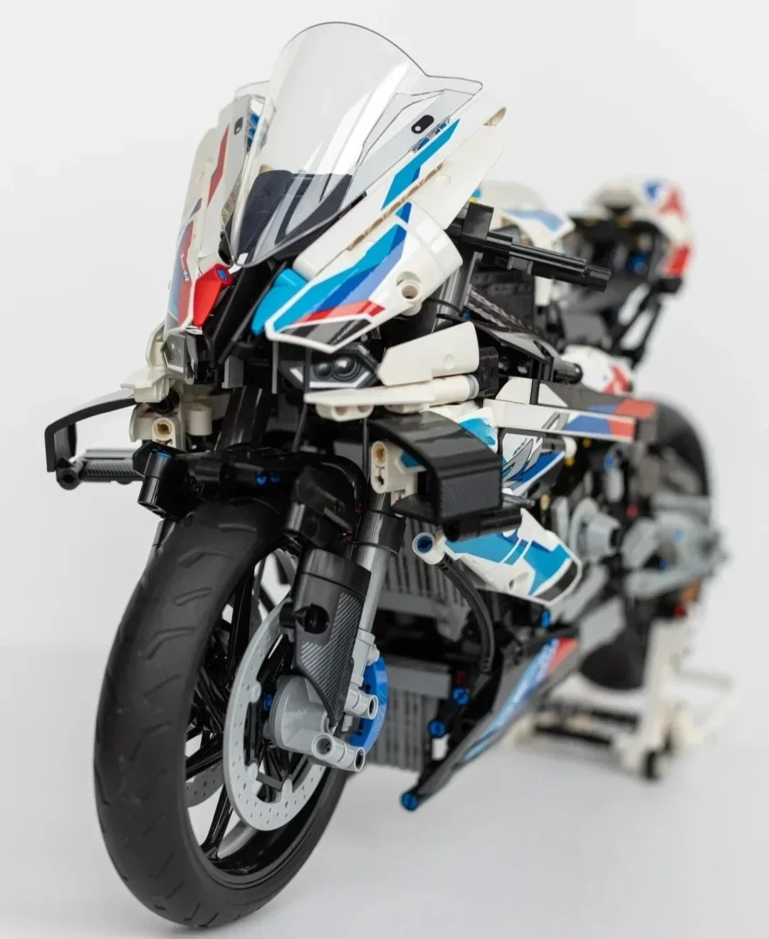 Technische Motorrad-Bausteine, Ziegel-Modellbausatz für Erwachsene, Set, Kinderspielzeug für