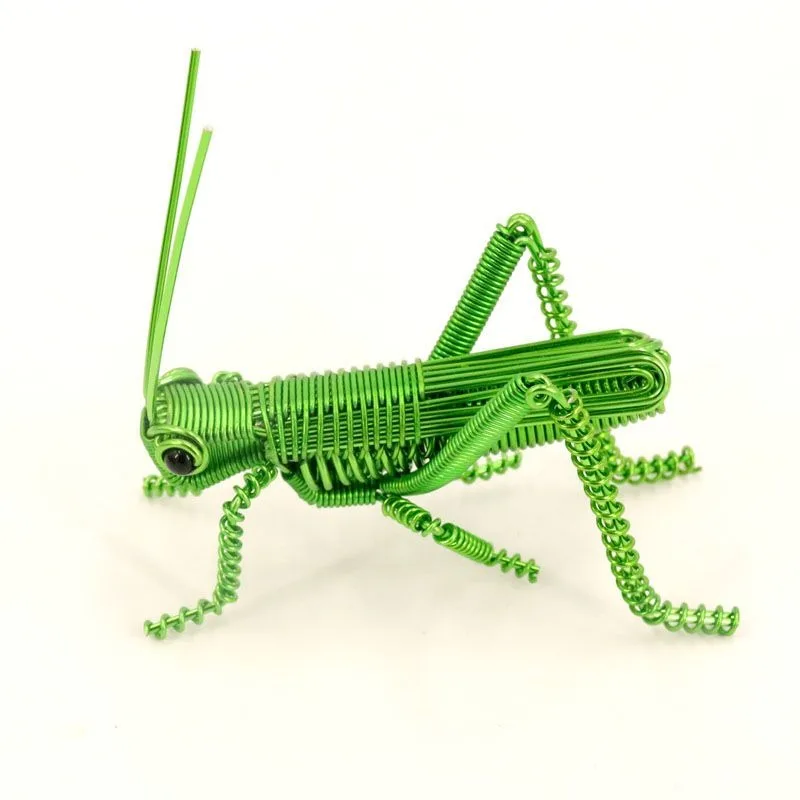 

Aluminium wire handicrafts, insect grasshoppers, grasshoppers, locusts, metal wire crafts, children's gifts, ornaments