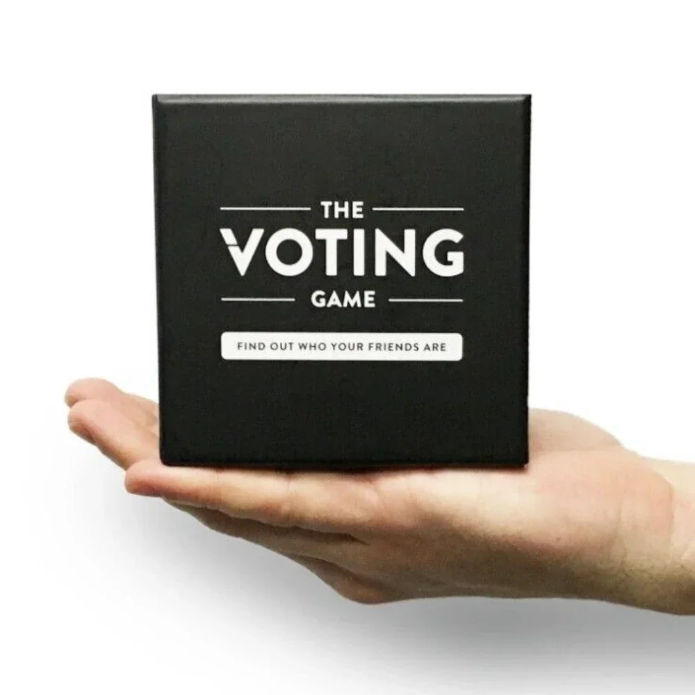 The Voting Game Adult Fun Playing Card Game Parties Board Game