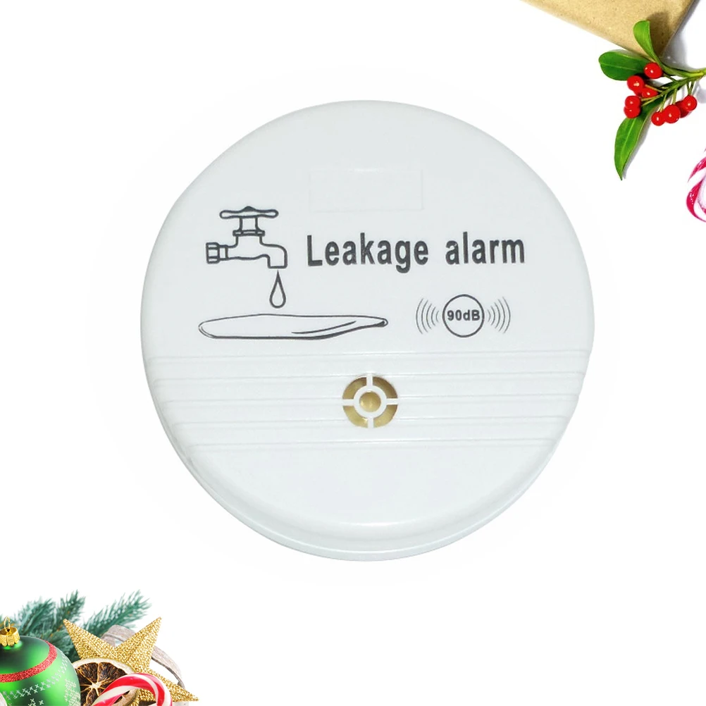 

Triple Water Leak High Sensitive Sensor 85Db Loud Alarm For Kitchen Basement Bathroom Fish Tank Pipe Flood Detection