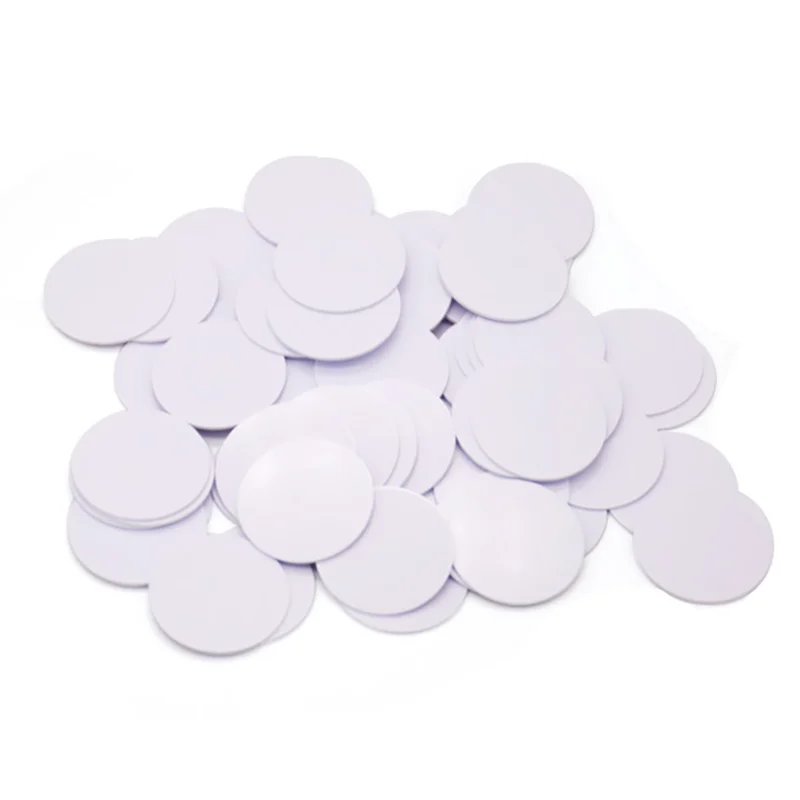 

5/10 Pcs TK4100 EM4100 RFID 125khz Coin Card 25mm Smart Tags Read-only Access Control Cards