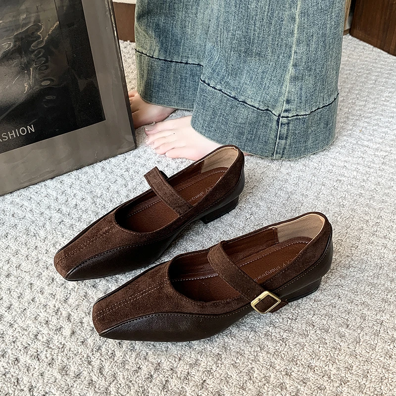 Alta qualidade moda venda quente salto alto fivela estilo feminino sapatos de couro patente mulher sapatos de salto grosso