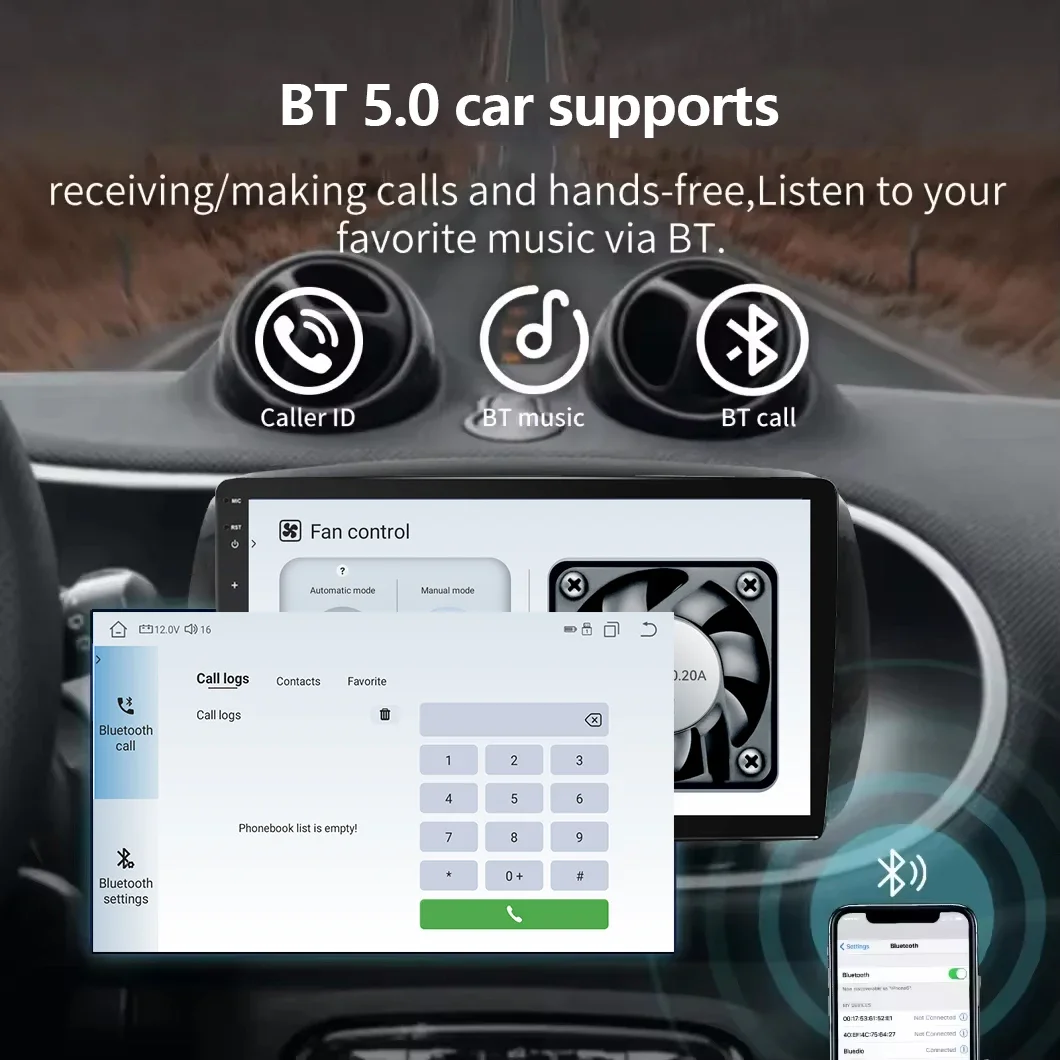 High quality9 Inch7 Inch Universal Android System 4+64G Single Din Touch Screen Android 13.0 Car Player