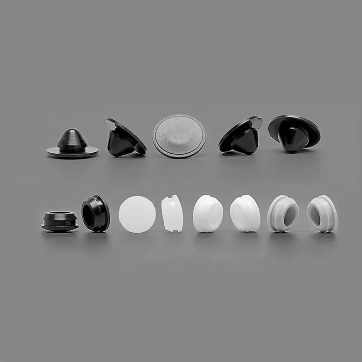 

M6M7M8M9 Silicone T-Shaped High-Temperature Resistant Plug Elastic Hollow Sealing Plug Transparent Dustproof Round Hole Cover