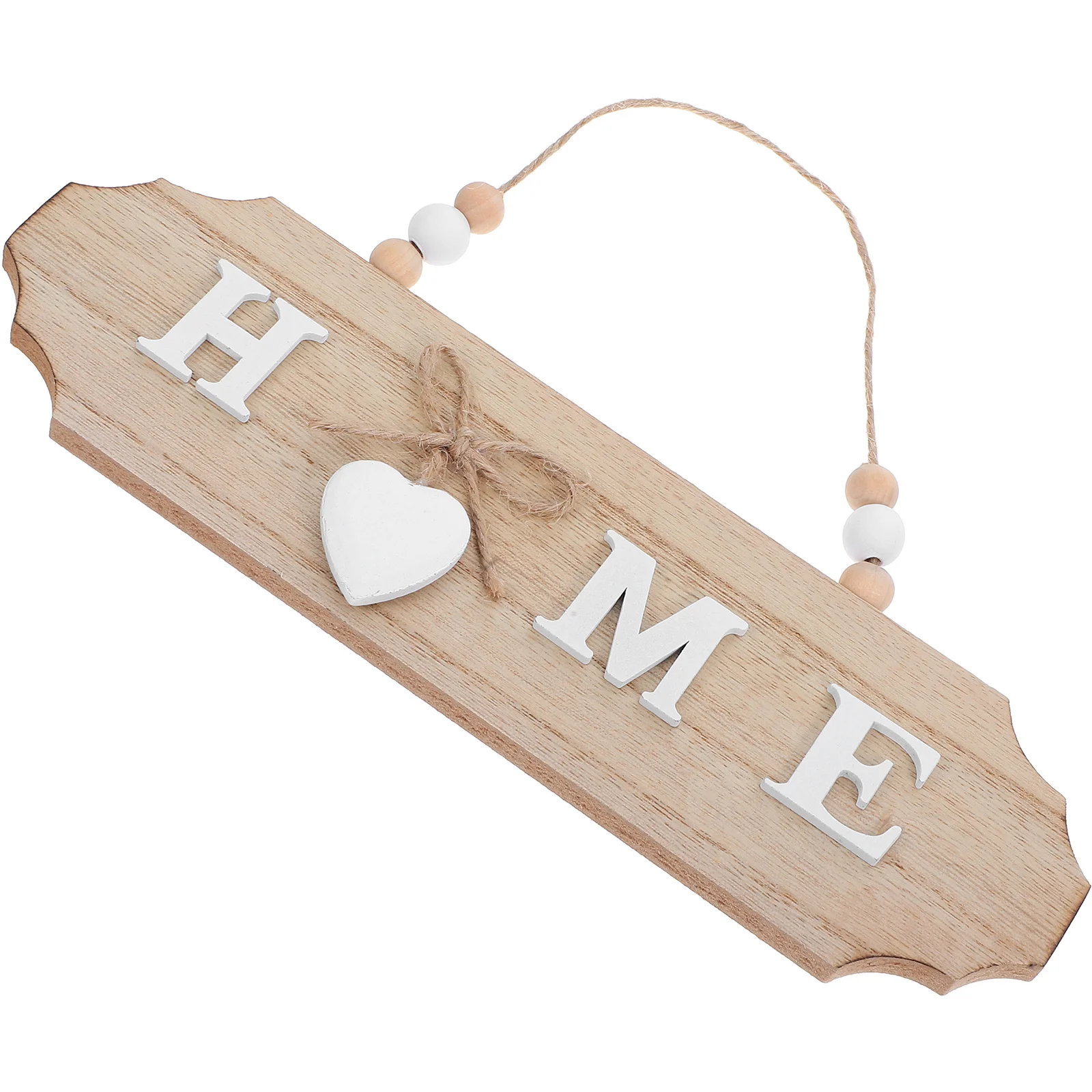 

Wooden Home Word Door Sign Rustic Style Farmhouse Front Door Hanging Plaque Wall Decoration Home Entrance Sign