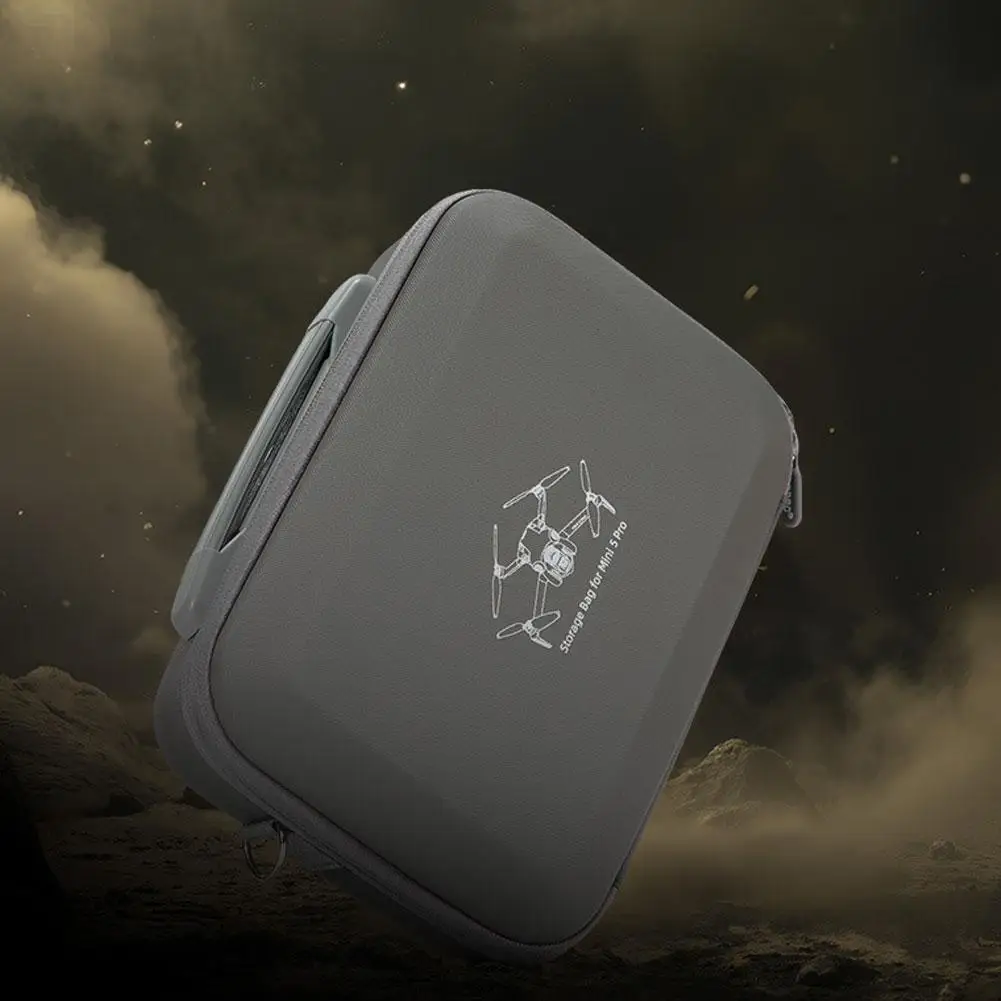 DJI Mini 5 Pro 크로스바디 보관 가방 휴대용 방수 방진 충격 방지 휴대용 카메라 보관 상자 하드 쉘 케이스