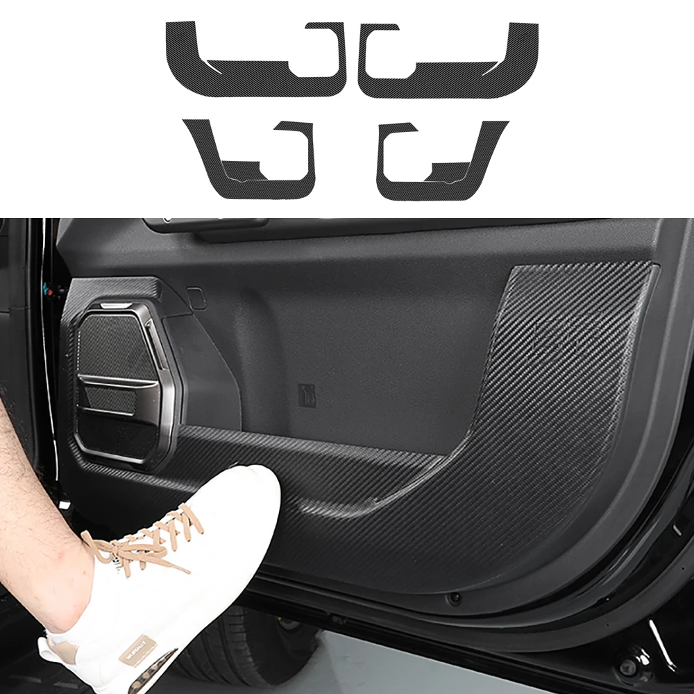 

Car Door Anti Kick Pad For Chery Jetour Traveler T2 2023 2024 Leather Door Decoration Protective Anti Dirt Mat Accessories