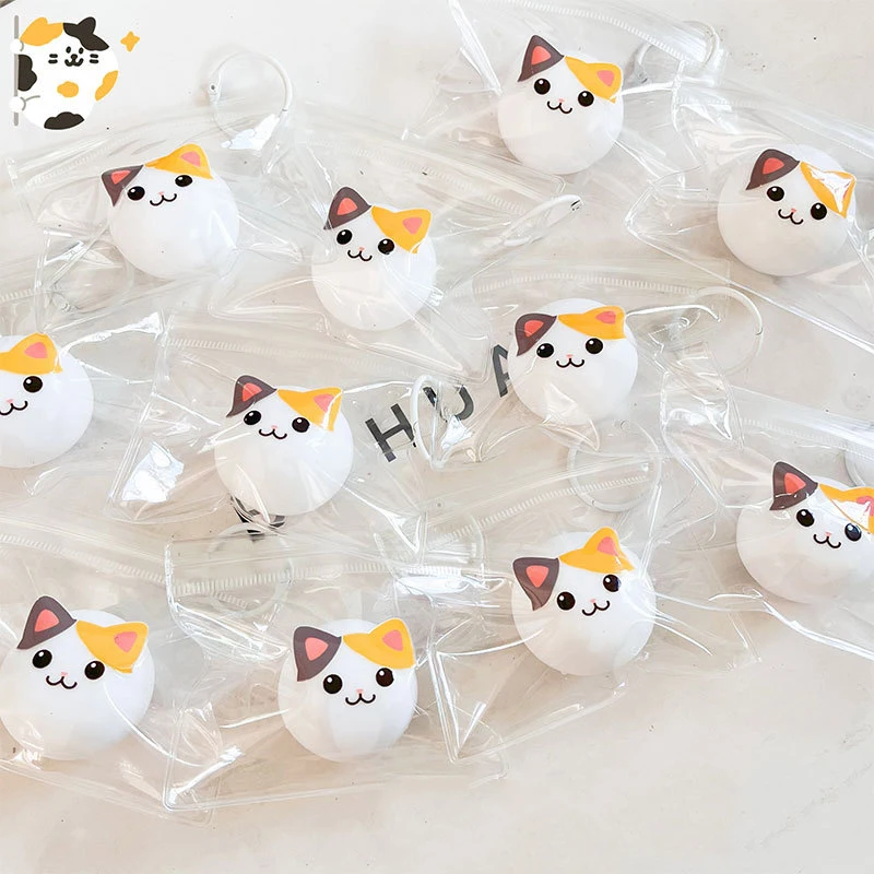 

Kawaii Mini Cat Pig Squeeze Balls Мягкие липкие сенсорные игрушки-непоседа забавные сжимаемые щипцы для снятия стресса расслабление для детей подарок на день рождения