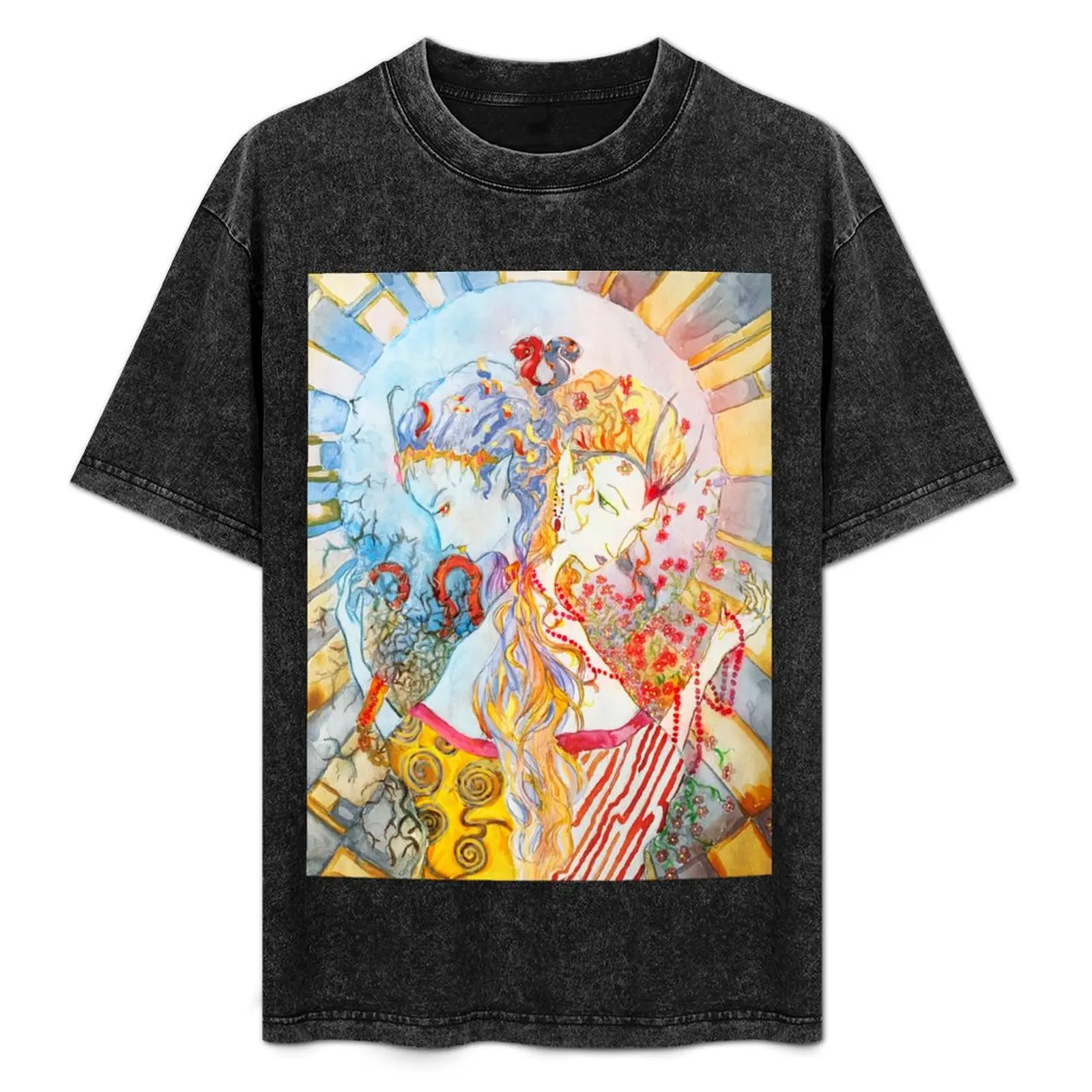 

Two Fates T-Shirt Basic Tee Shirt for Everyday Outfit