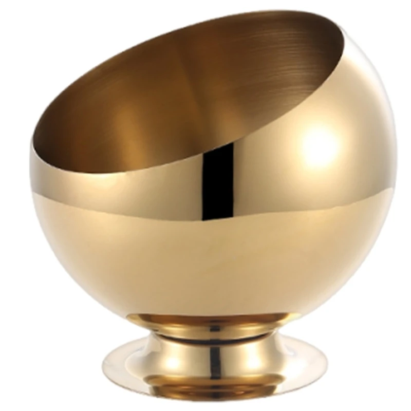 

Modern Metal Candy Dispenser Bowl For Offices Desk Home Parties Snacks Organizers A2BB