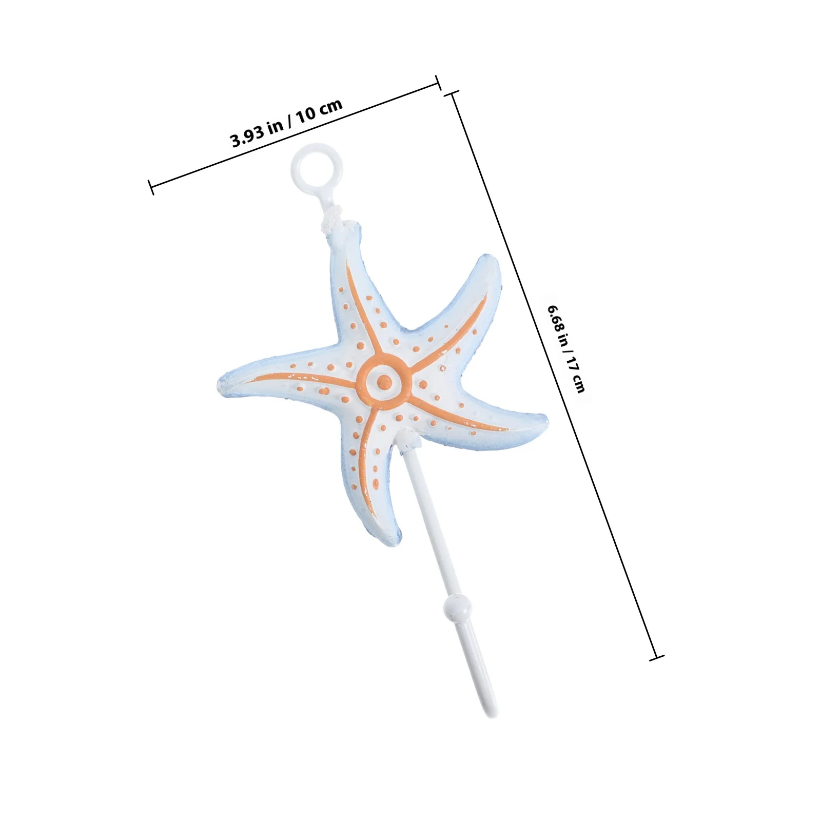 5 قطع البحر الأبيض المتوسط نمط دش الستار السنانير الصدأ مقاومة الزخرفية شماعات للحمام غرفة نوم غرفة المعيشة Pothook المشبك #4