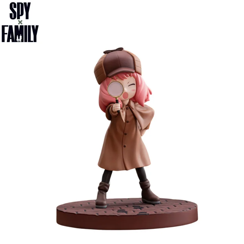 

Anime SPY×FAMILY Figure Anime Detective Uniform Ania Model Cartoon Girl Collect Decoration Desktop Ornaments Gift Child Toy