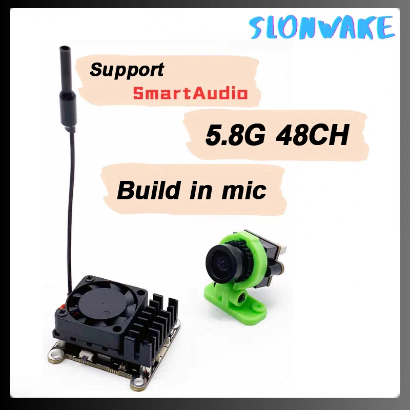 Over 20Km Range 5.8Ghz 2W FPV VTX Wireless Image Video Transmitter+cmos 1000TVL Camera with 3 inch HD DVR FPV Goggles (Analog) view 4