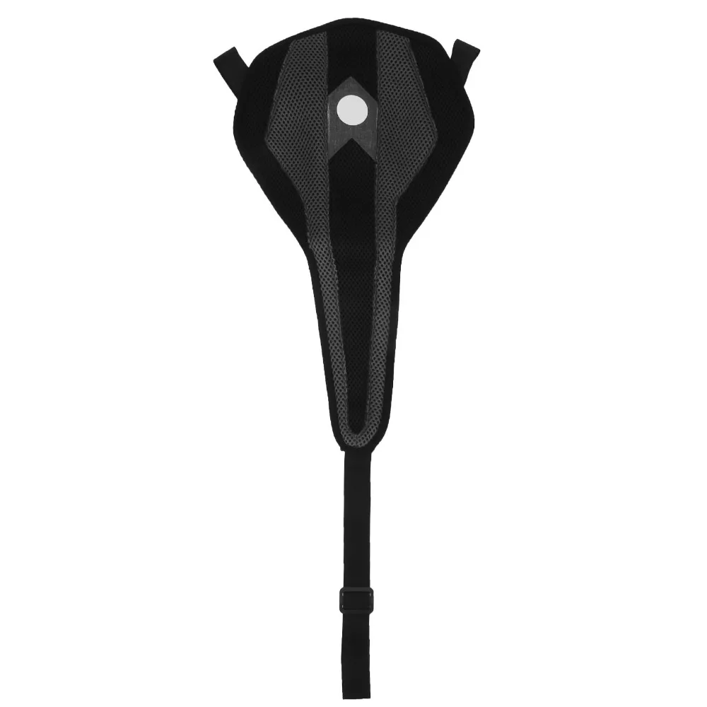 

Corrosion Prevention Bike Frame Sweat Guard Breathable Black Bicycle Frame Protective Cover 43x25cm Cycling Trainer Protector