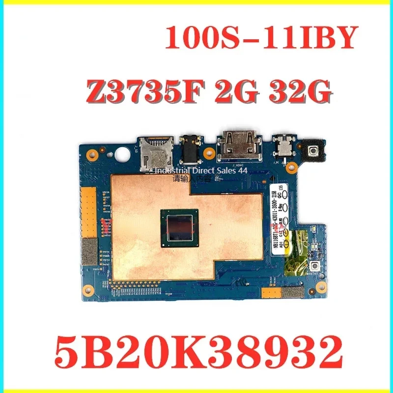 

5B20K38932 for IdeaPad 100S-11 100S-11IBY motherboard tablet motherboard with Z3735F 2G RAM 32G SSD 80R2 100% Test OK