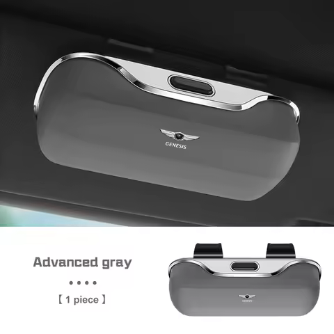 For Hyundai Genesis G80 GV70 GV80 GV60 G70 Essentia Neolun G90 X GV90 Press Switch Car Glasses Box Sun Visor Sunglasses Holder