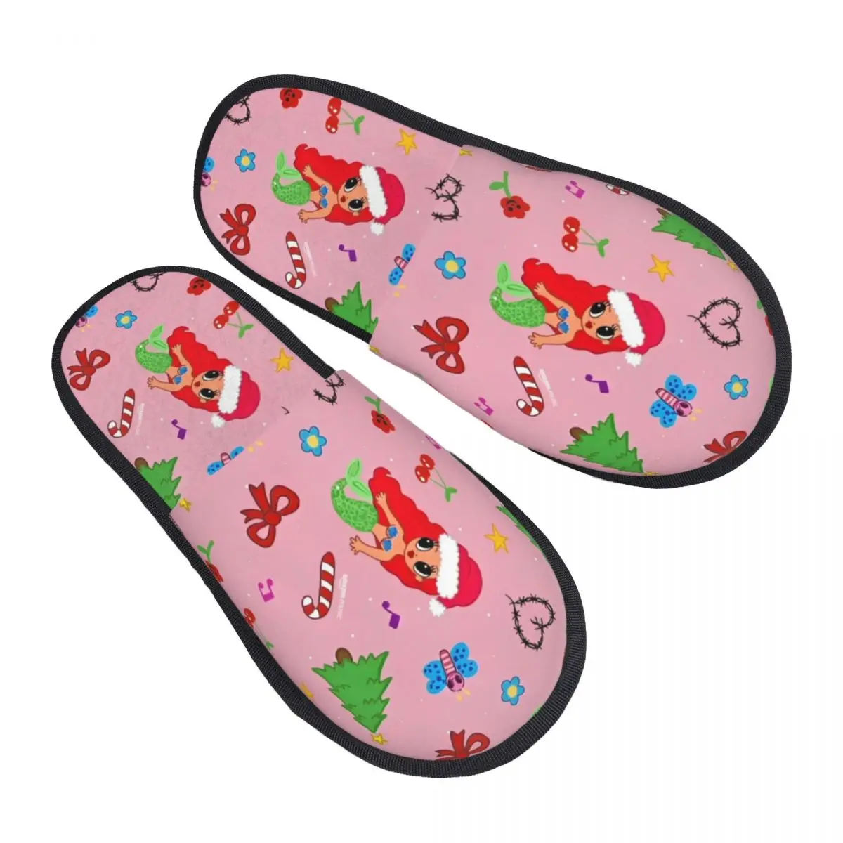 Singer Karol G Home Cotton Slippers Indoor Reggaeton Urban Pop Music Cozy Memory Foam Slides Anti Slip