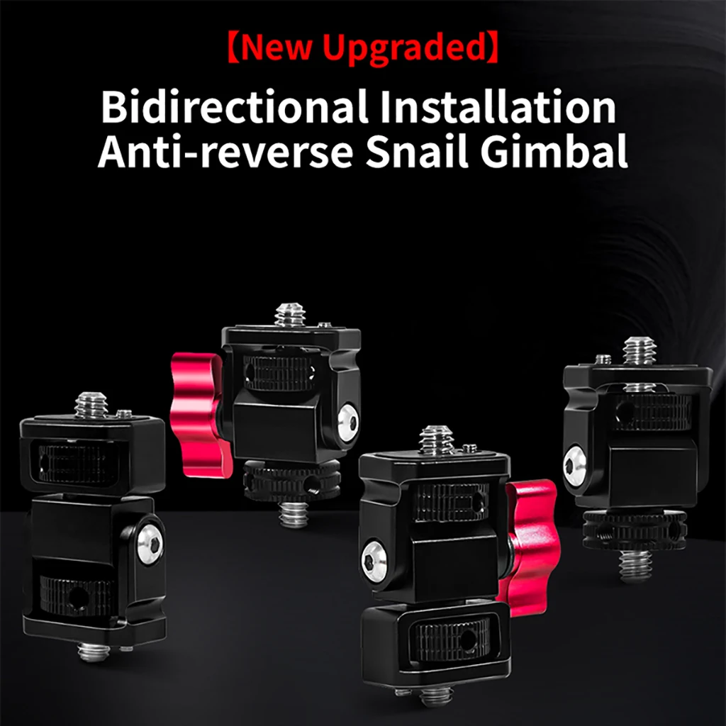 Monitor EVF Ständer Halter Kaltschuh Halterung für Kamera Feld Monitor Mikrofon Blitzschuh Einstellbare Stabilisator für GoPro DJI Action – Detail 1