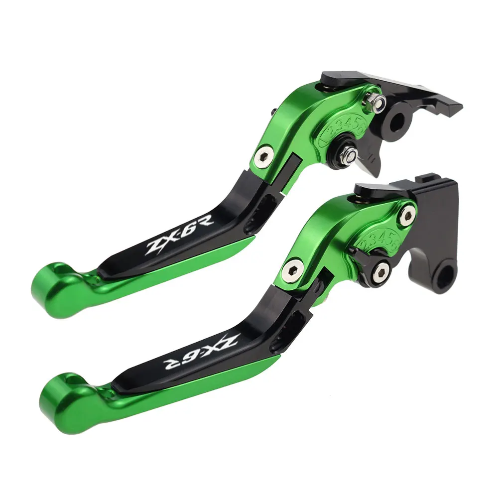 

Fit For ZX6R ZX636 2007-2018 Folding Extendable Brake Clutch Levers Motorcycle CNC Accessories Parts Adjustable Handle Set