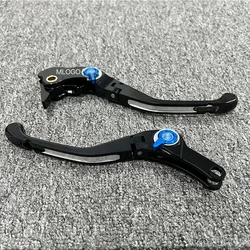 With M Logo Motorcycle CNC Aluminum Folding Adjust Brake Clutch Levers For BMW S1000RR M1000RR S1000R 2019 2020 2021 2022