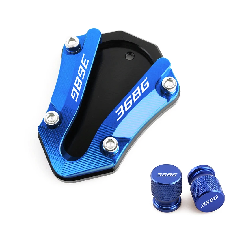 Motorcycle For Zontes 350E 350D 350m 368D 368m 368G Foot Side Stand Enlarger Plate Support Pad Kickstand Extension Accessories