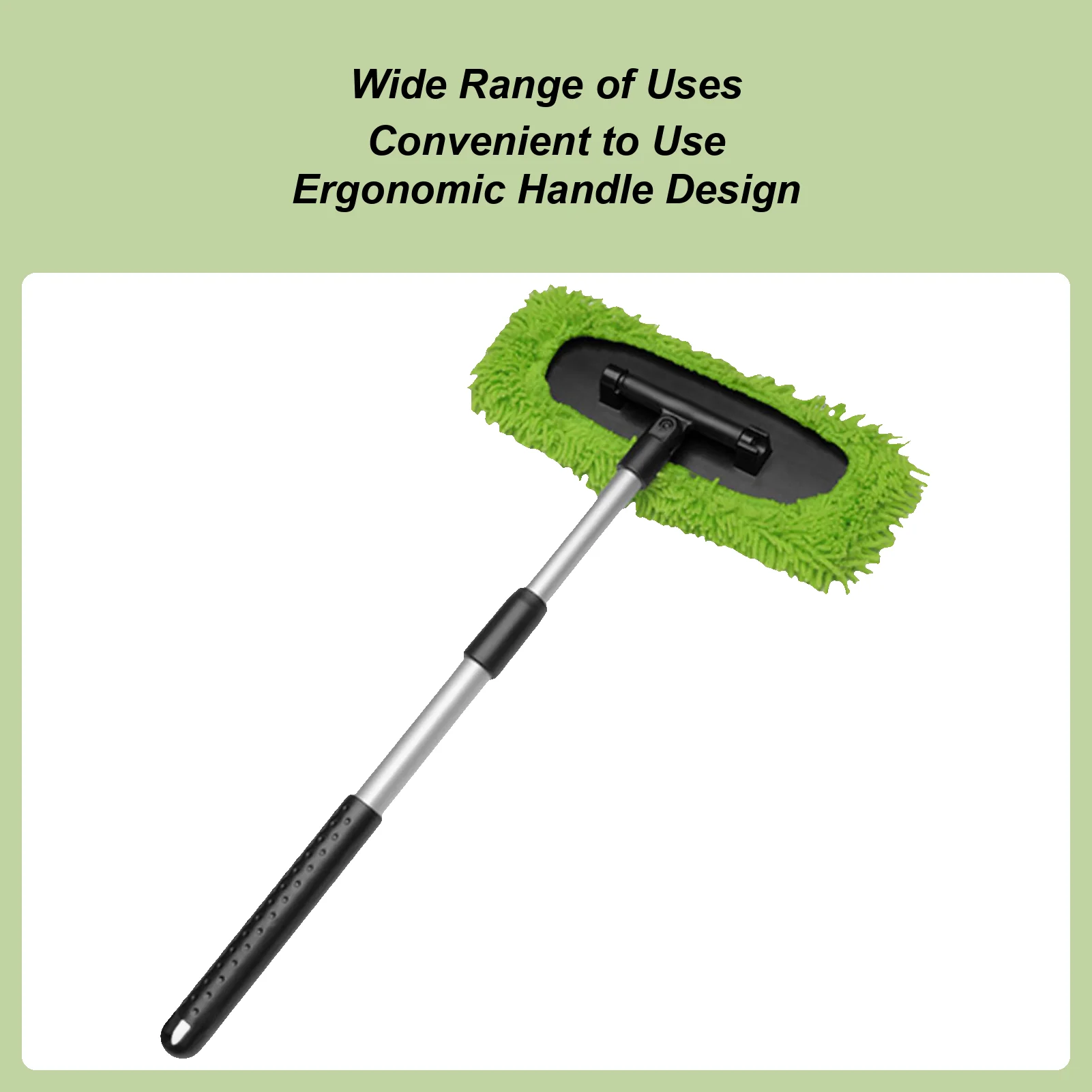 Windshield Cleaning Tool Cleaner Duster Retractable Car Wash Mop For Cleaning Wash Glass Automotive Detailing Truck Floors