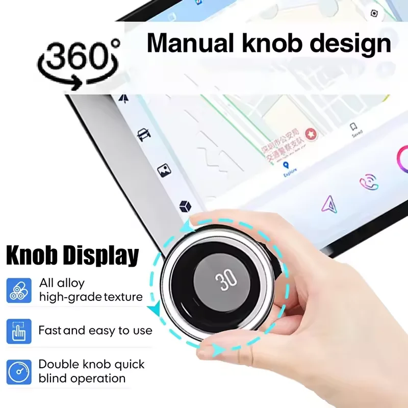 10 inch Android 10 In-Car Radio Player, CarPlay, Auto for Cars, Manual Rotation Design, 2DIN Multimedia Player, WIFI and 4G