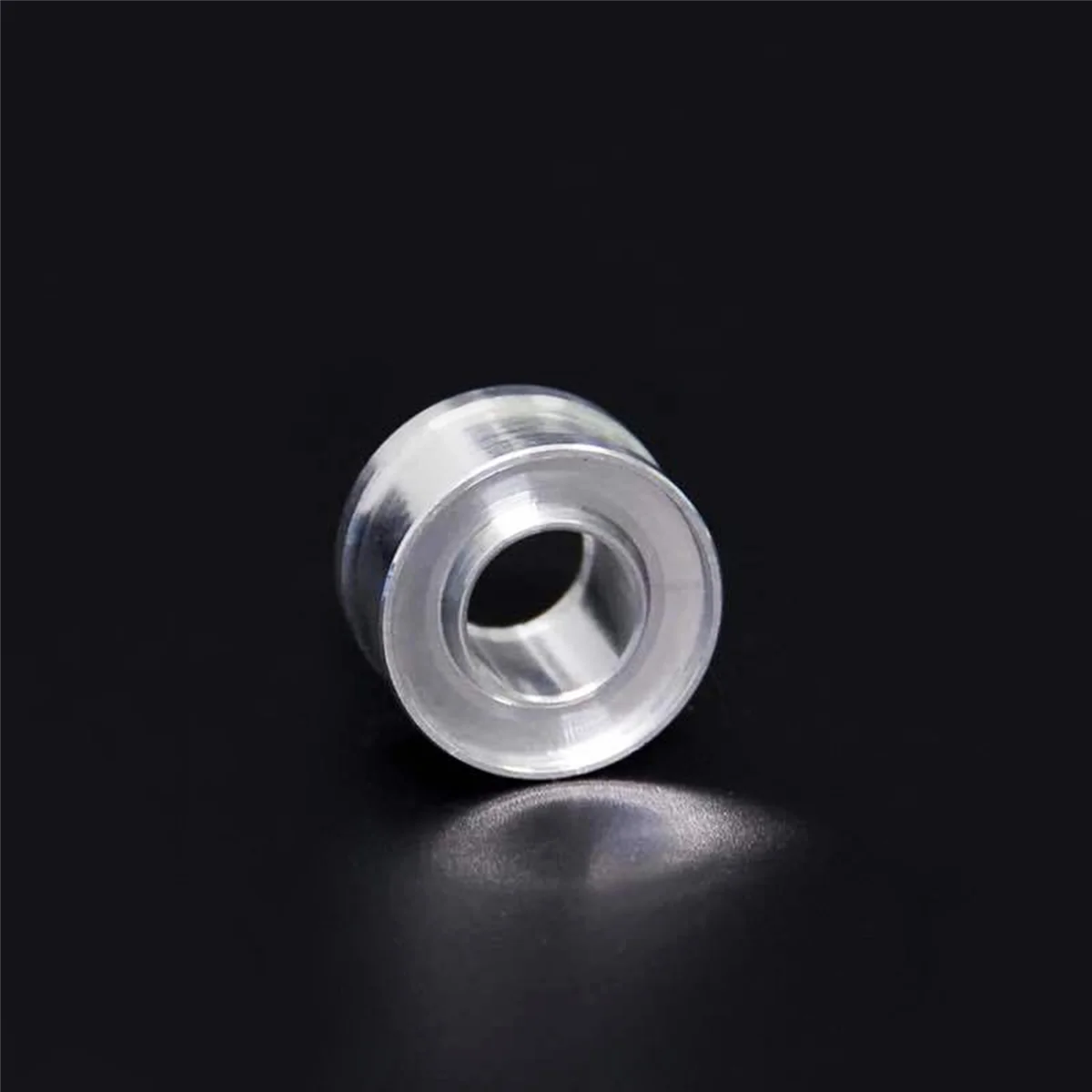 ABQR 12 Piece Set DIY 12.1mm Simple Lipstick Filling Tube Birdmouth Silicone Mold Aluminum Ring Single Hole Bracket