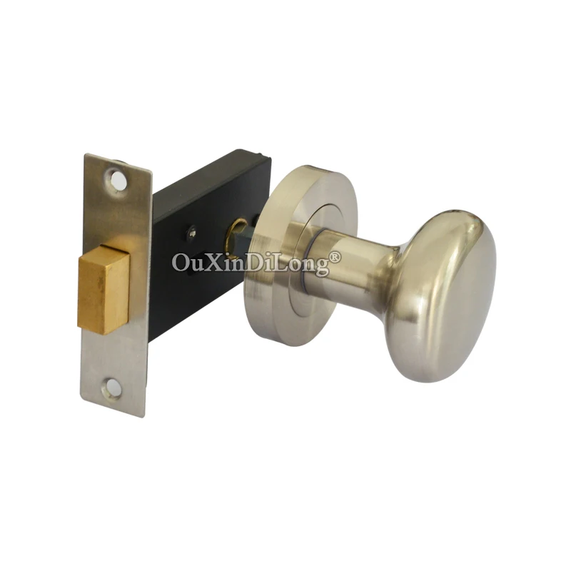 Brand New European Solid Zinc Alloy Invisible Door Knobs Lock Background Wall Single-side Door Locks Keyless