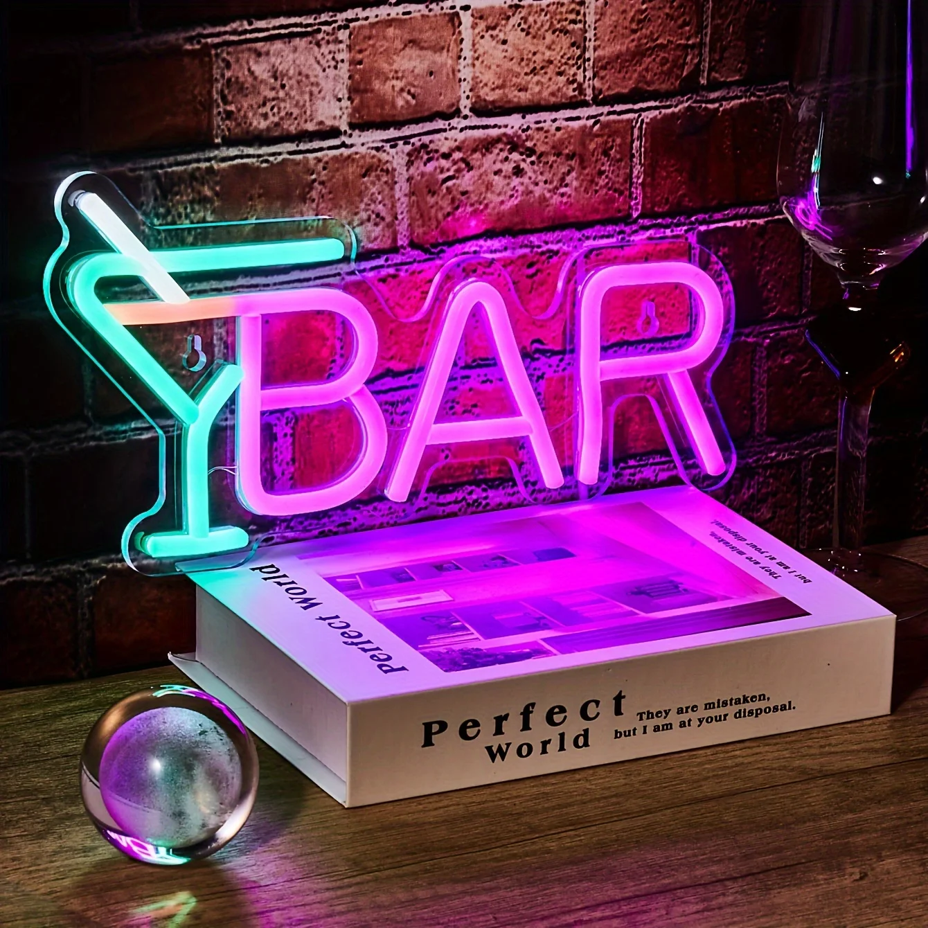 Bar Neon Signs for Wall Decor Led Bar Lights for Bedroom Room Decor Aesthetic Suitable for Living Room Bistro Man Cave Party