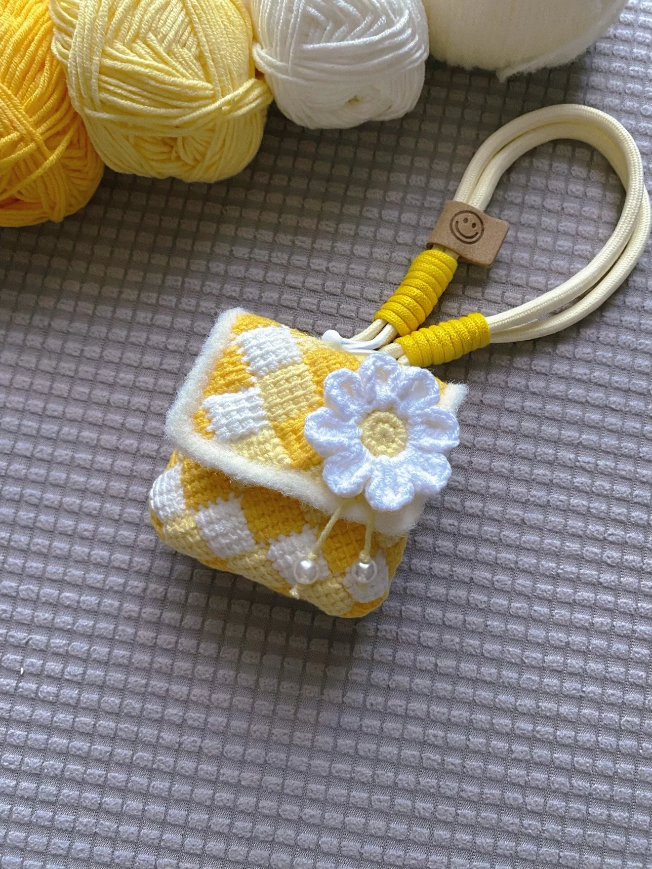 kit-de-material-diy-para-estojo-de-fone-de-ouvido-e-porta-moedas-de-croche-artesanal-com-estampa-de-margarida-em-fio-de-la