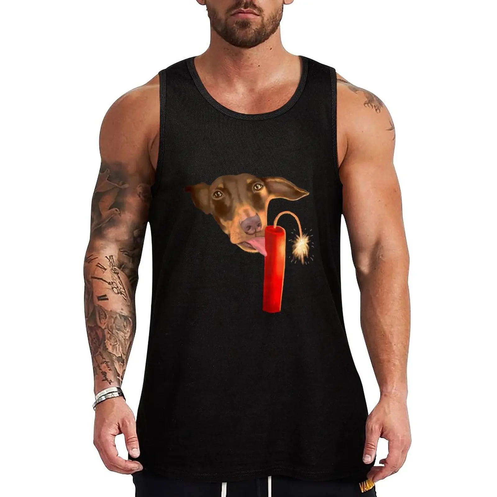 

Tastes like Trinitrotoluene Tank Top Short sleeve singlet for men Men's summer clothes 2025 men clothing