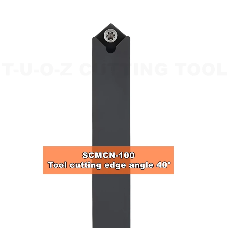 TUOZ SCMCN 40/50 درجة أداة تحول خارجية 0808 1010 1212 1616 2020 2525 حامل باستخدام الحاسب الآلي مخرطة القاطع عرقوب CCMT CCGT إدراج #2