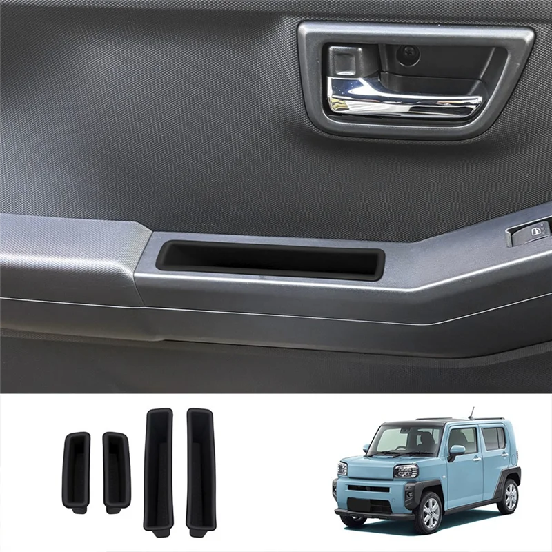 

A20K-Car Door Storage Box Silicone Storage Box For Daihatsu Taft 2024 Car Interior Accessories