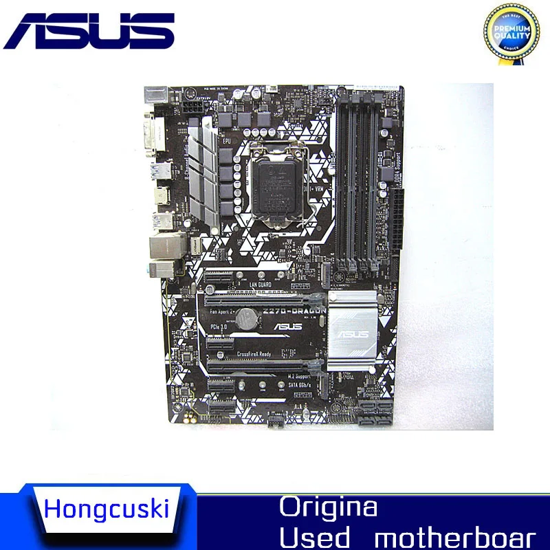 Used For ASUS Z270-DRAGON Original M.2 NVME 7th motherboard Socket LGA1151 DDR4 Z270 Desktop Motherboard