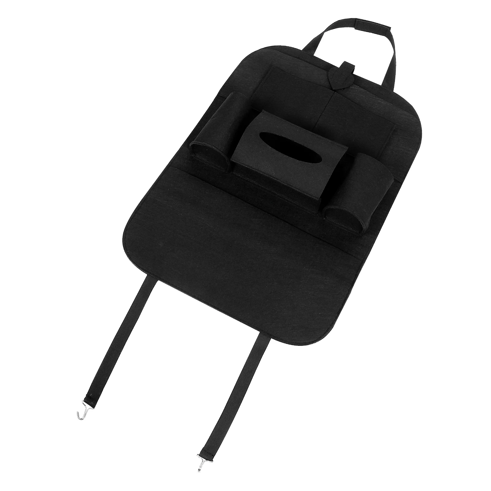 

Multifunctional Storage Bag Large Capacity Durable Hanging Pockets Easy Install Accessories Front Seat Backseat Car Hanging