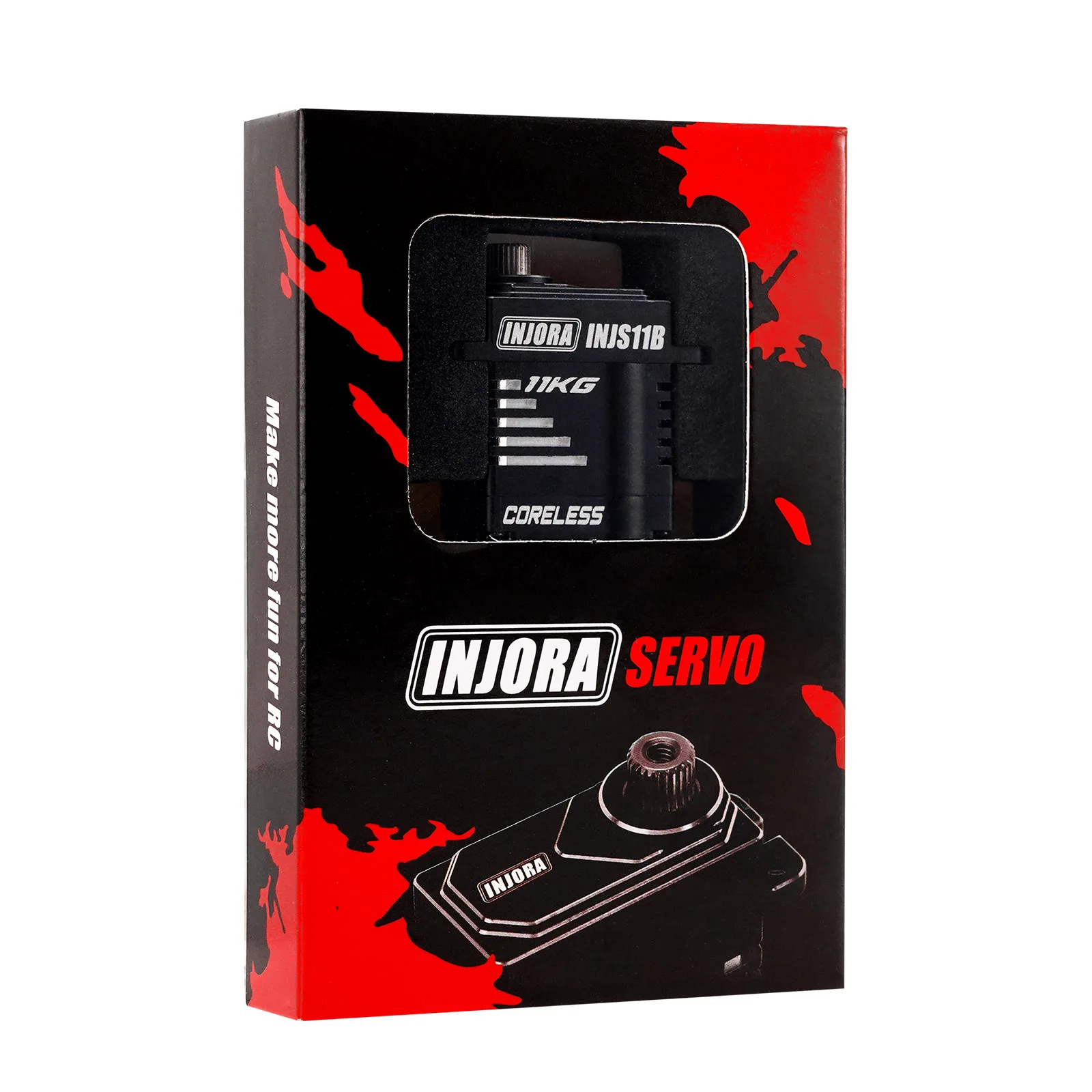 INJORA INJS11 INJS11B 11KG ไมโครเซอร์โว Coreless แรงดันสูง