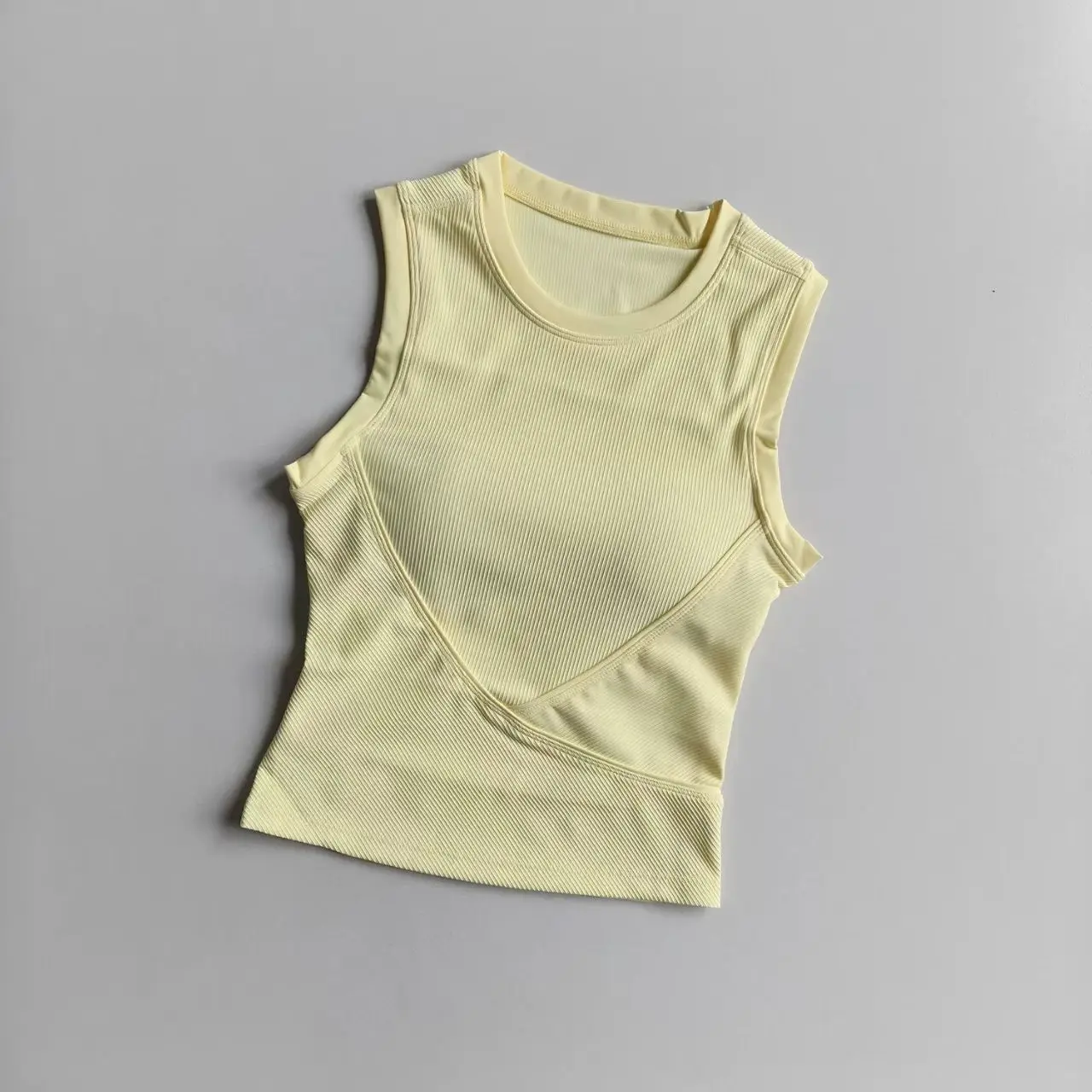 Fashionable Yoga Sports Vest for Women with Chest Pad to Conceal Underarm Fat Shapewear Fitness Top Slimming Tight Fit