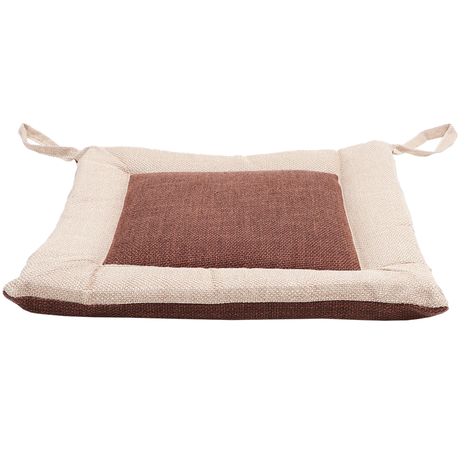 

Cotton and Linen Dining Chair Cushions Stool Desk Office Computer Pad Mat for