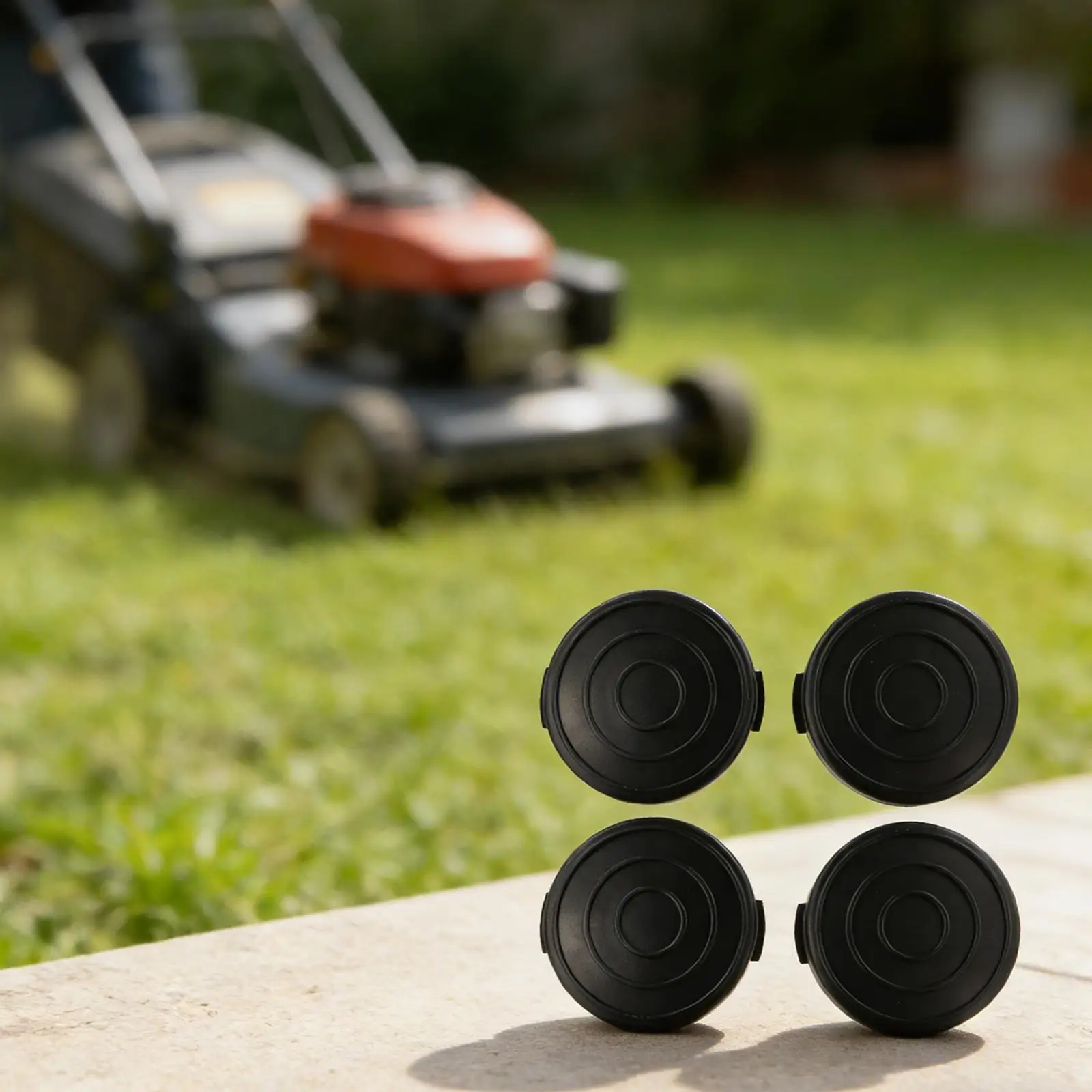 Outdoor 88*34mm Lawn Mower Accessory Top Craft Cap Cost-effective Replacement Easy Tool-less Installation Perfect Fit Dimensions