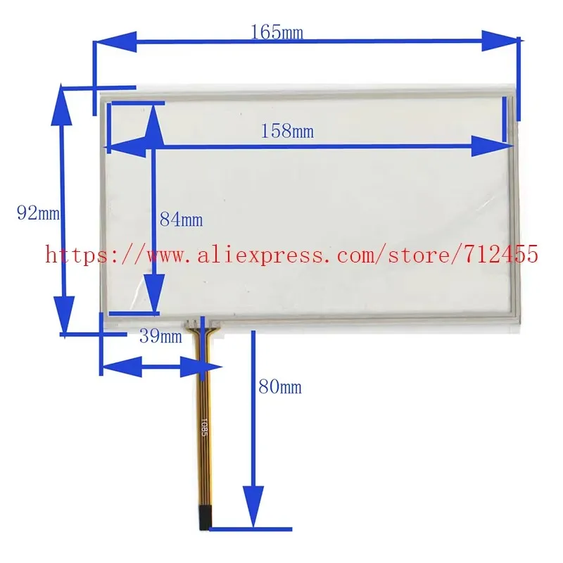 for Pioneer AVH-ZL5150BT AVIC-HRZ009G Touch Screen Glass Panel Digitizer for Pioneer AVH ZL5150BT Lcd Screen Display