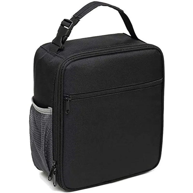 

Изолированная сумка-холодильник - портативная водонепроницаемая сумка для обедов из ткани Оксфорд большой вместимости, многоразовая, для мужчин и женщин