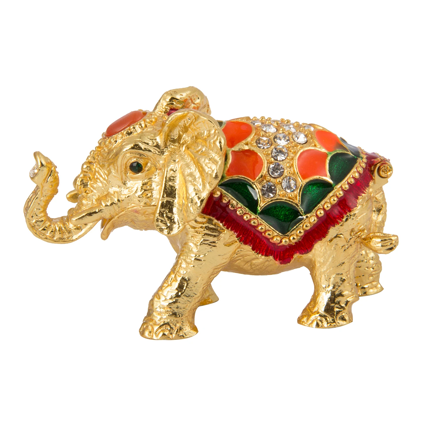 QIFU Europe Metal Craft Lovely Elephant for Wedding Decoration