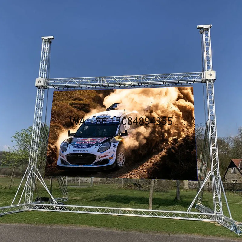 

P4.81 P4 Stage Screens 50X100cm 500X1000mm Rental Display Mobile LED Screen Outdoor Wall Video Display Screens LED Pantalla