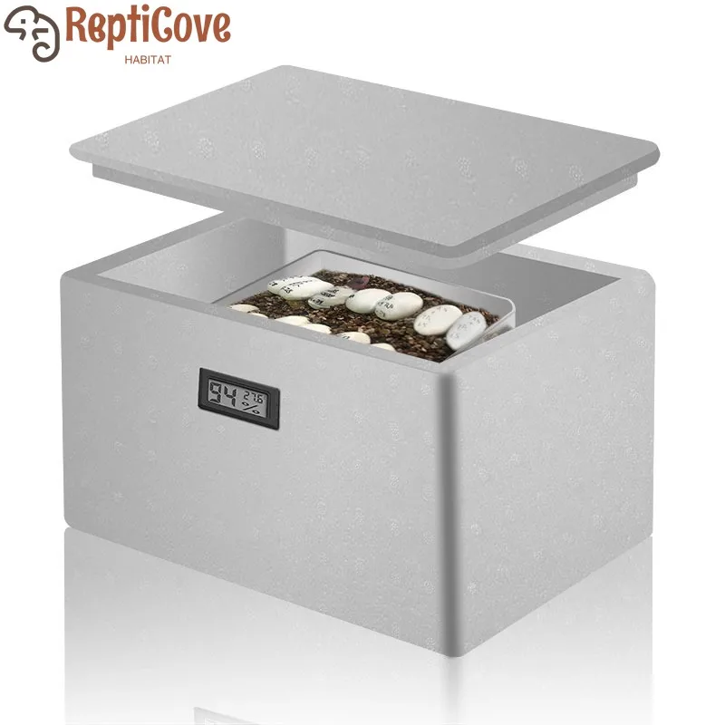 

Набор для инкубации яиц рептилий, набор ящиков для инкубации змеиной черепахи, лоток для разведения амфибий своими руками для яиц и инкубаторов