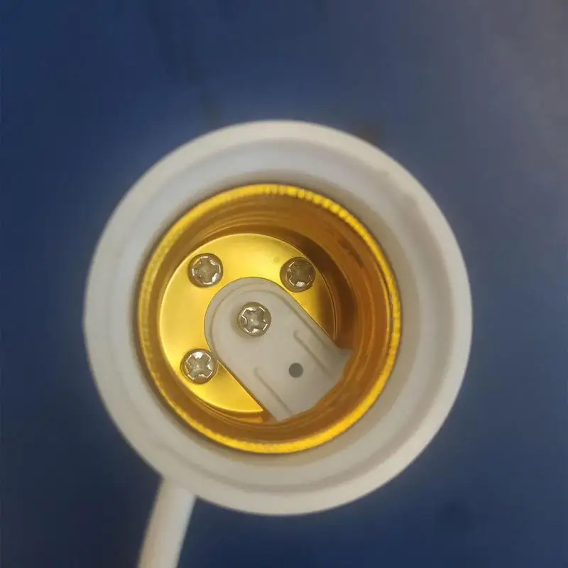 

Light Bulb Socket E27 Light Base Heat Resistant Lamp Holder Screw In Adapter For Kitchen Bedroom Restaurant Tabletop