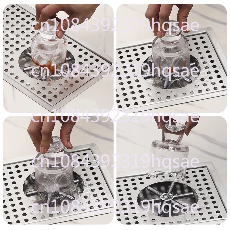 Stainless Steel Automatic Cup Washer Glass Cleaning Rinser Bar Rinser Glass Rinser Kitchen Sink Accessories
