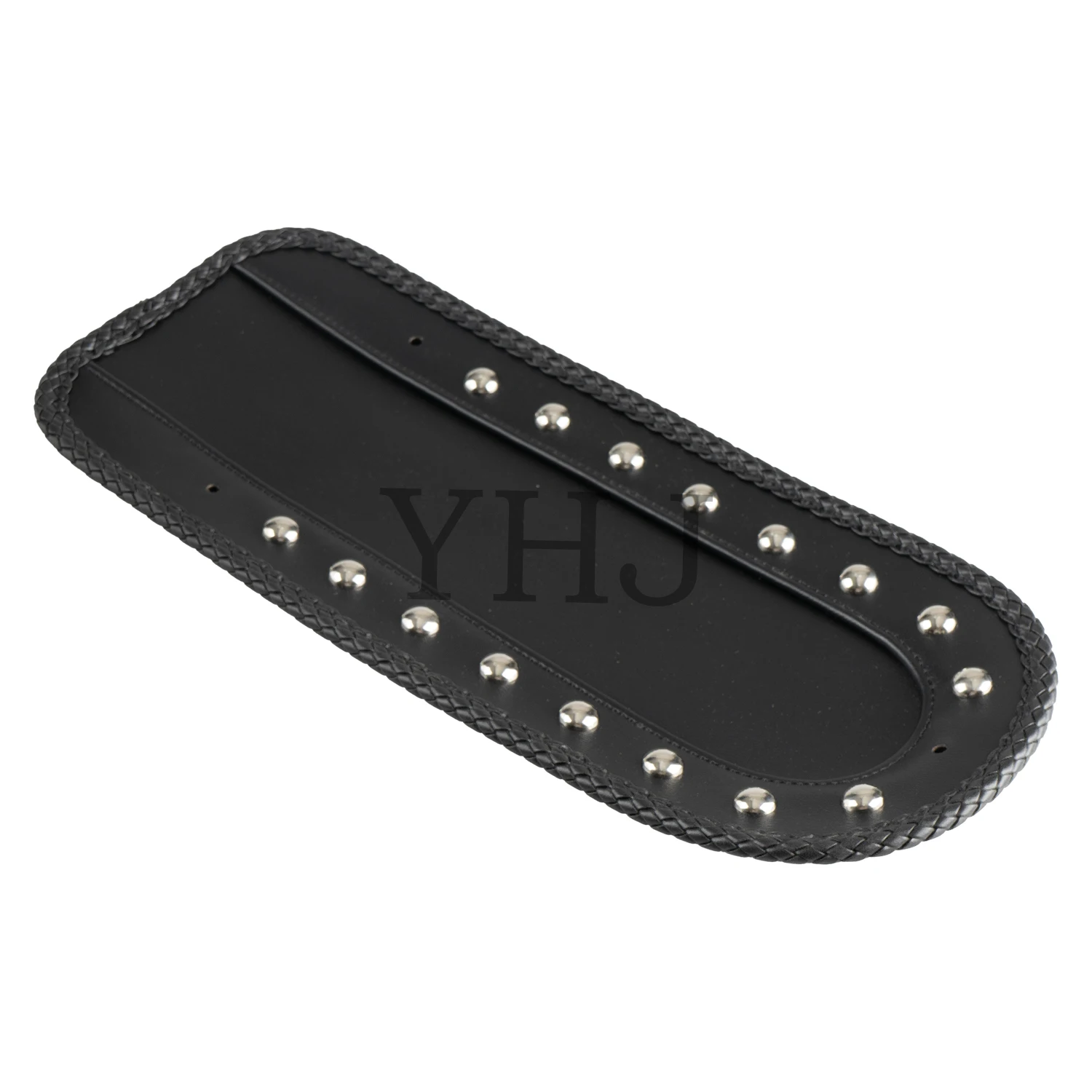 

Studded Solo Seat Rear Fender Bib For Harley Motorcycle Touring FLHT FLHR FLHX FLTR 1997-2021 Black PU Leather