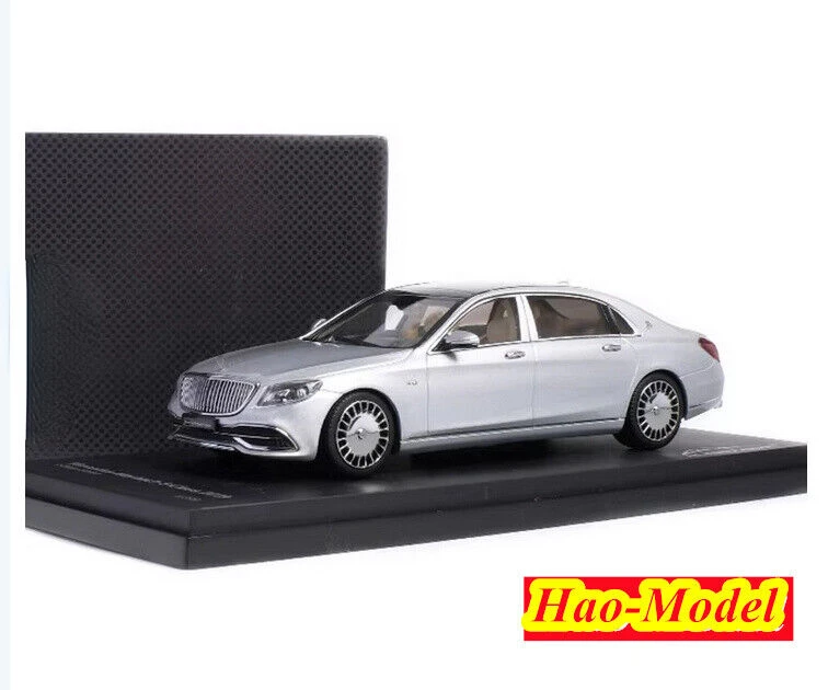 AR 1/43 For NEW Mercedes Maybach S-Class 2019 Model Car Diecast Metal Ornaments Toys Birthday Gifts Hobby Display Collection