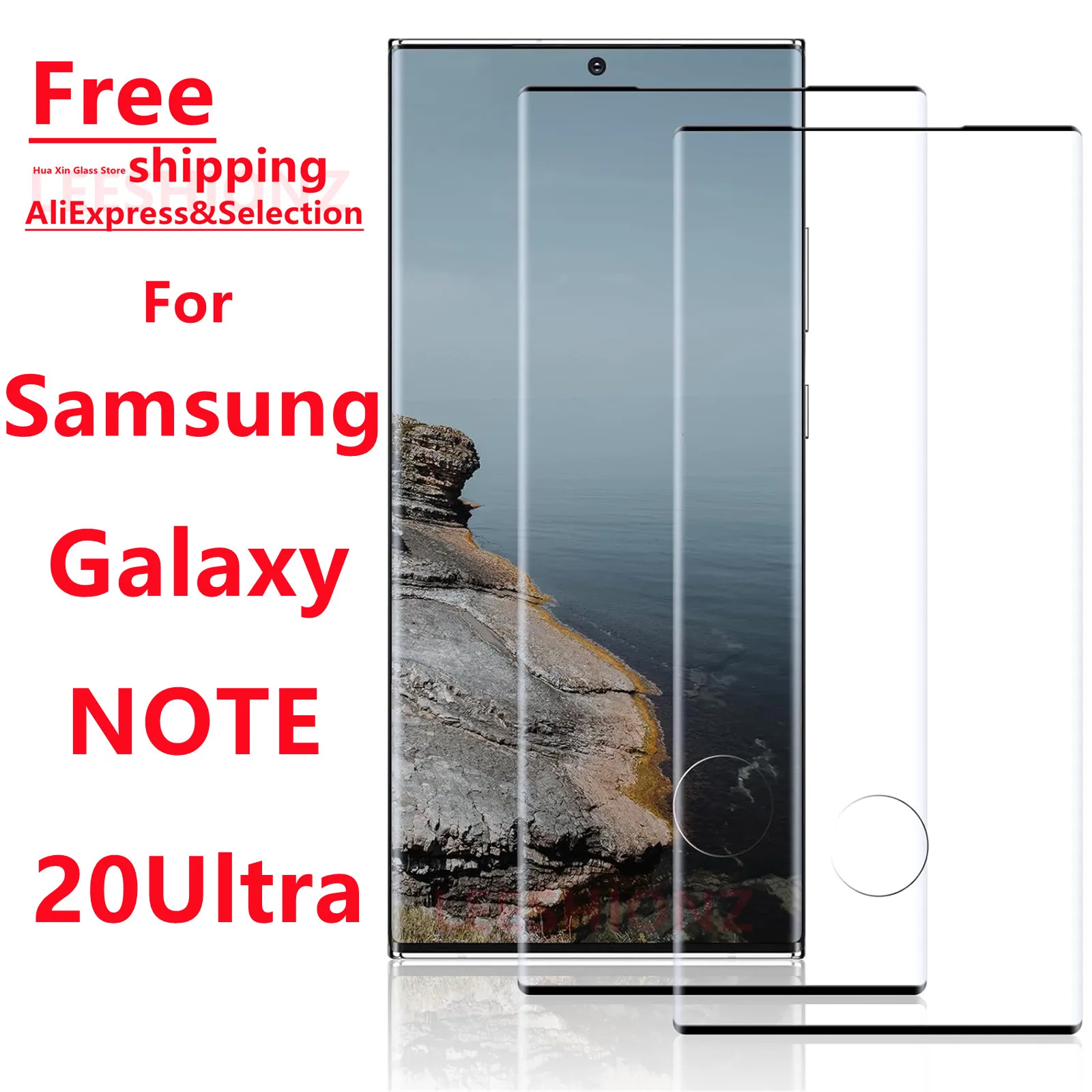 

1/4Pcs Tempered Glass Screen Protector for Samsung Galaxy Note20Ultra - Smartphone Protection Suitable for Samsung Note20Ultra